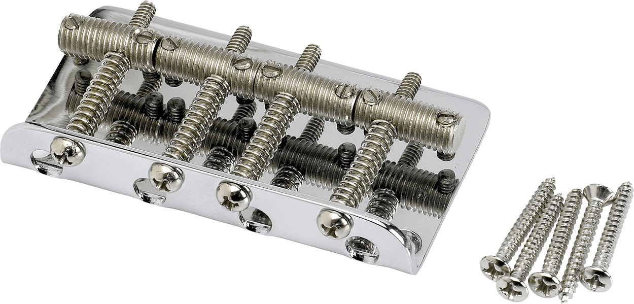 Vintage-Style Bass Bridge Assembly