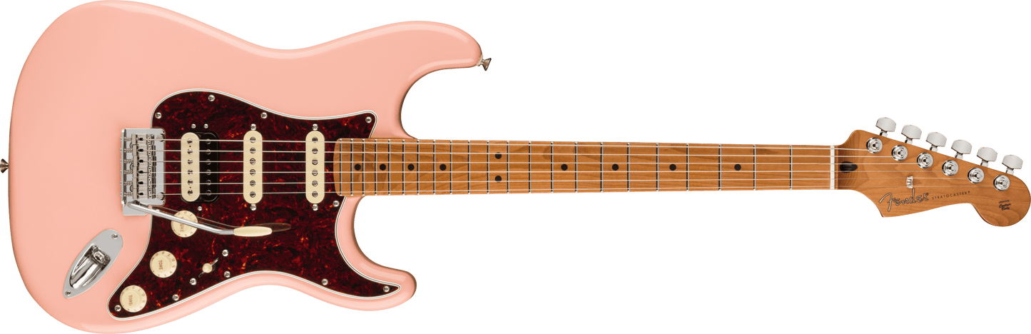 Limited Edition Player Stratocaster® HSS Roasted Neck, Shell Pink