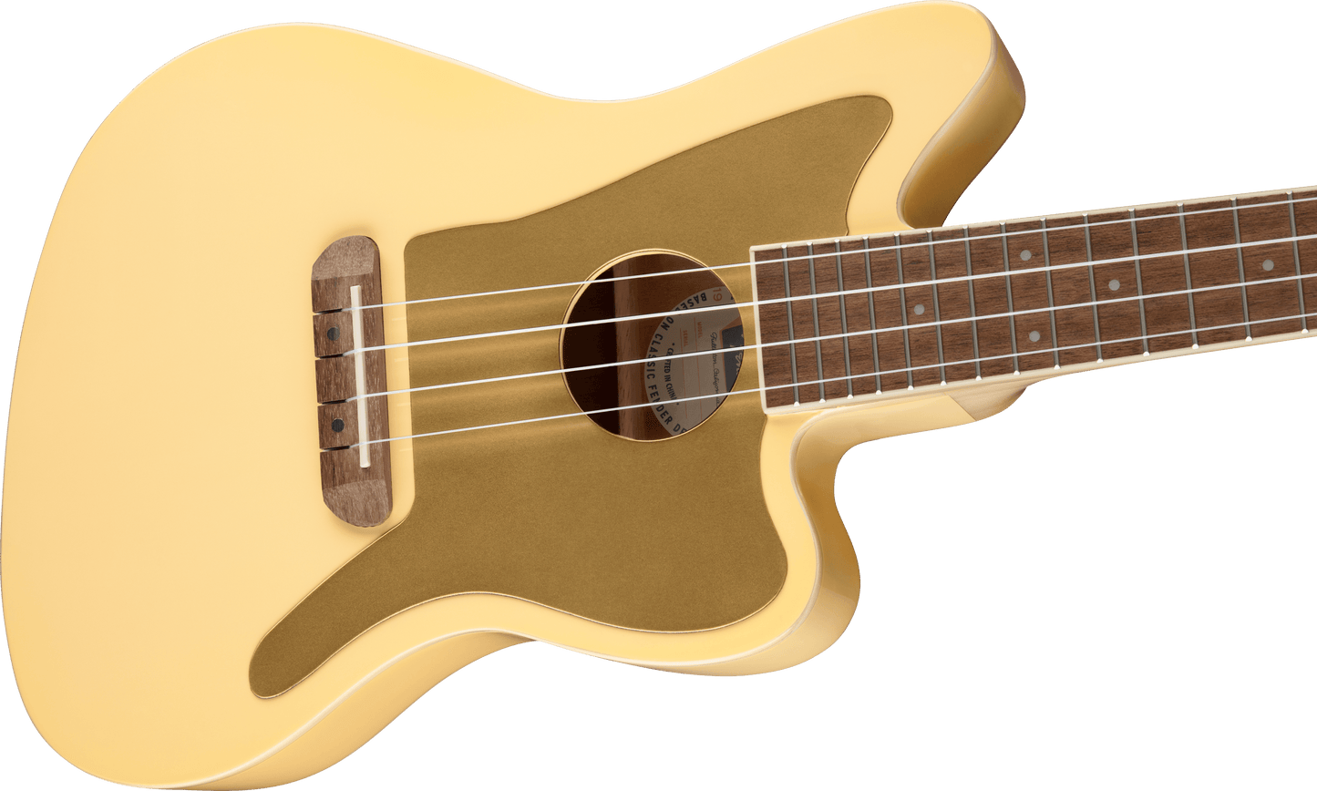 Limited Edition Fullerton Jazzmaster® Uke, Vintage White