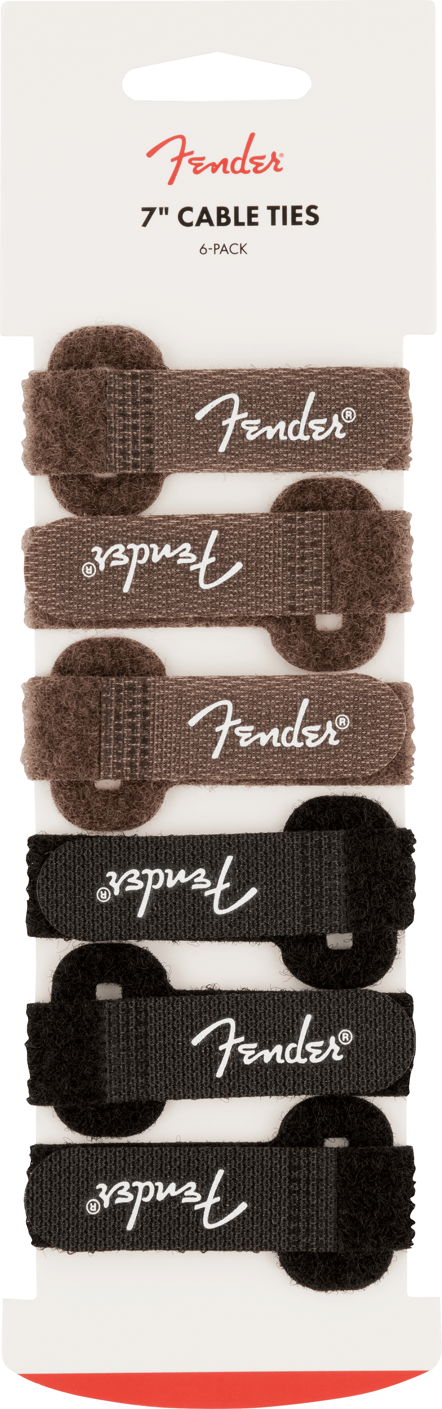 Cable Ties 7", Black/Brown