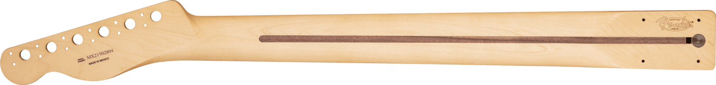 Player Series Telecaster® Neck w/Block Inlays, 22 Medium Jumbo Frets, Maple