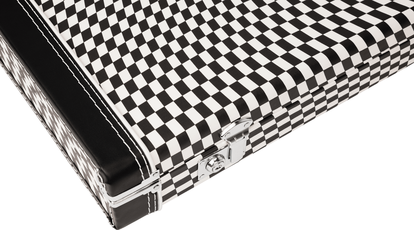 Classic Series Strat/Tele Case, Wavy Checkerboard