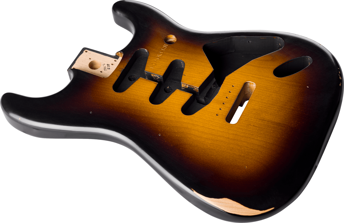 Road Worn® 50's Stratocaster® SSS Alder Body, 2-Tone Sunburst