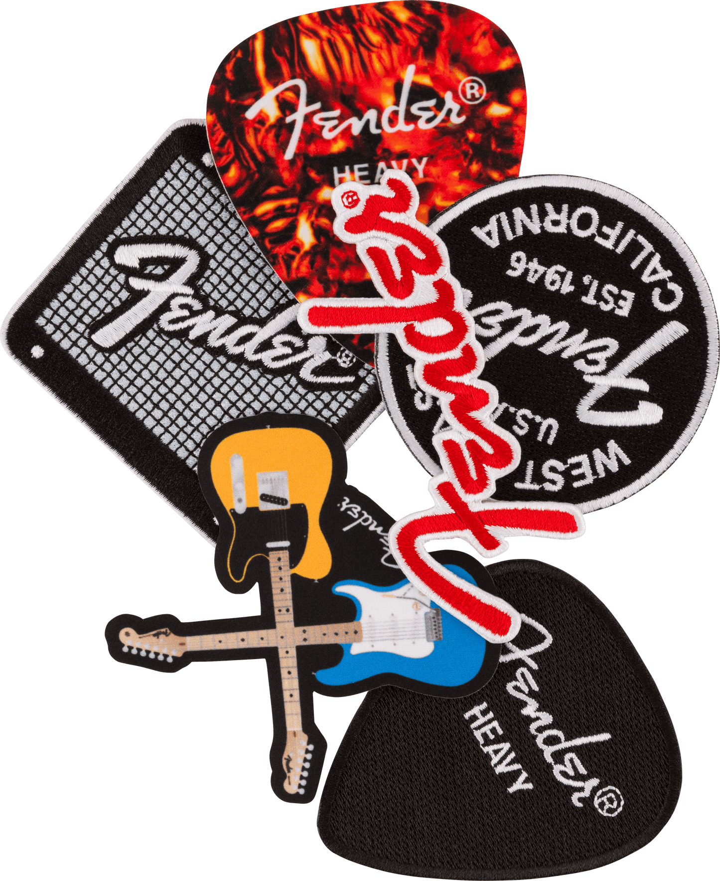 Fender™ Red Logo Patch